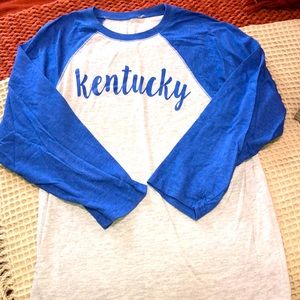 Women’s UK baseball tee